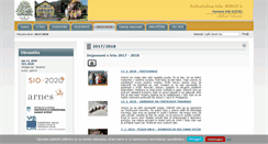 Desktop Screenshot of besnica.osnovnasolasostro.si